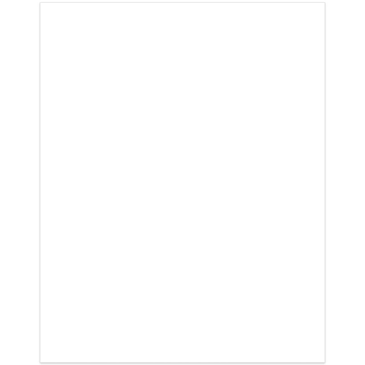 25 Pack: White Plastic Poster Board by Creatology™